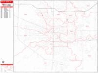 South Bend Wall Map