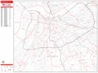 Louisville Wall Map