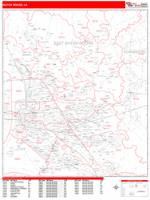 Baton Rouge Wall Map