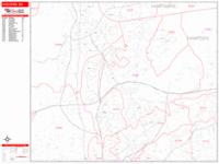 Chicopee Wall Map