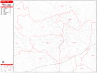 Lowell Wall Map