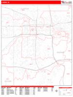 Lansing Wall Map