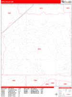 Apple Valley Wall Map