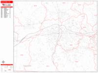 Gastonia Wall Map