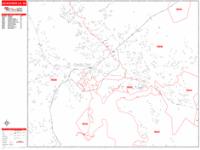 Jacksonville Wall Map