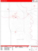 Grand Forks Wall Map