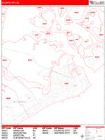 Atlantic City Wall Map