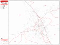 Las Cruces Wall Map