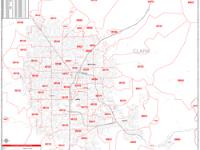 Greater Las Vegas Wall Map