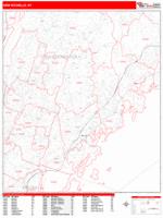 New Rochelle Wall Map