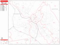 Schenectady Wall Map