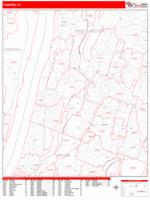 Yonkers Wall Map