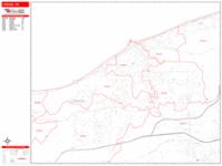 Lorain Wall Map