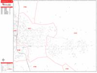 Springfield Wall Map