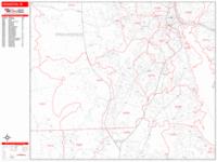 Cranston Wall Map
