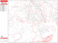 Charleston Wall Map
