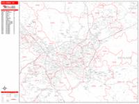 Columbia Wall Map