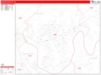 Hendersonville Wall Map