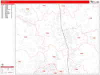 Conroe Wall Map