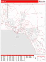El Paso Wall Map
