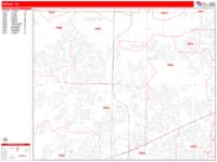 Frisco Wall Map