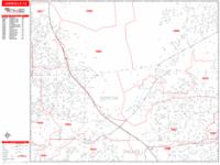 Lewisville Wall Map