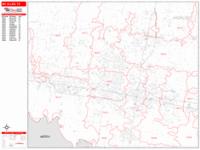 McAllen Wall Map