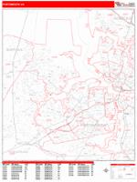 Portsmouth Wall Map