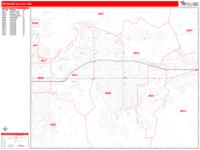 Spokane Valley Wall Map