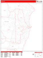 Racine Wall Map