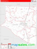 Limestone County, AL Wall Map Zip Code