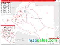 Anchorage County, AK Wall Map