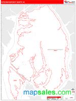 Ketchikan Gateway County, AK Wall Map Zip Code