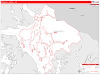 Wrangell County, AK Wall Map