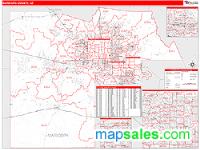 Maricopa County, AZ Wall Map Zip Code