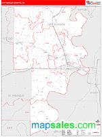 Crittenden County, AR Wall Map