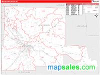 Jefferson County, AR Wall Map Zip Code