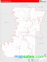 Lafayette County, AR Wall Map