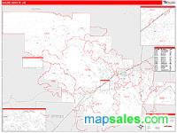 Saline County, AR Wall Map