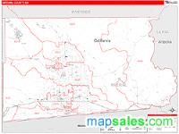 Imperial County, CA Wall Map Zip Code