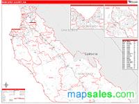 Monterey County, CA Wall Map