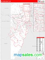 Jefferson County, CO Wall Map