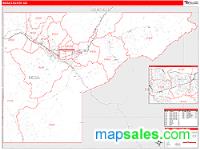 Mesa County, CO Wall Map Zip Code