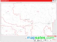 Moffat County, CO Wall Map