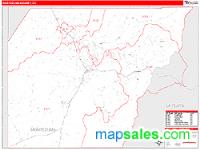 Montezuma County, CO Wall Map