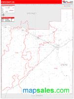 Otero County, CO Wall Map Zip Code