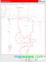 Prowers County, CO Wall Map Zip Code