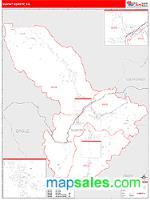 Summit County, CO Wall Map