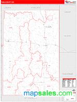 Yuma County, CO Wall Map Zip Code
