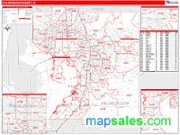 Hillsborough County, FL Wall Map Zip Code